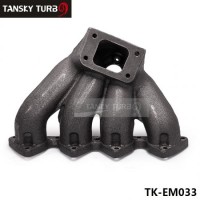 Tansky - Top Mount T3 Turbo Manifold Exhaust Header For B-Series 88-00 Civic 94-01 Integra TK-EM033