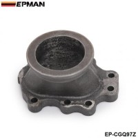 EPMAN 2.5 inch V-band Turbo Charger Flange Adapter 8 Bolt Outlet T2 T25 T28 GT25 GT28 EP-CGQ97Z