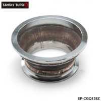 TANSKY -Steel Exhaust manifold uppipe catalyst Reducer for 4" V Band to 3" V Band Flange EP-CGQ138Z