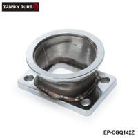 TANSKY - Steel Adaptor for T3 4Bolt to 3" V-Band Flange For Toyota Acura Honda BMW EP-CGQ142Z