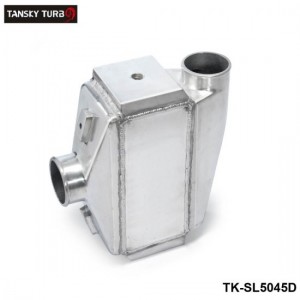 TANSKY - 12"x12"X4.5" Air to Water Intercooler A/W IC 3" in/out Liquid Aluminum TK-SL5045D