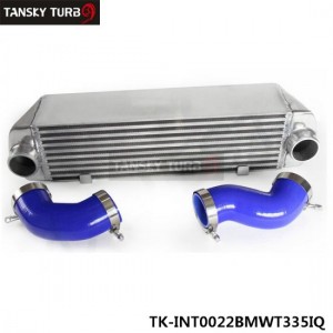 TANSKY - TWIN TURBO INTERCOOLER KIT for BMW 135 135i 335 335i E90 E92 2006-2010 N54 BLUE TK-INT0022BMWT335IQ