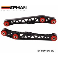 EPMAN High Strength Rear Lower Control Arm Kit LCA FOR HONDA CIVIC  88-95  EG ACURA INTEGRA  90-01-BLACK EP-BB01EG