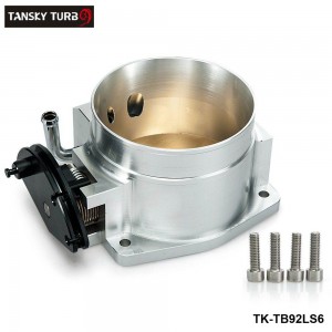 TANSKY -High Flow Aluminum Intake Manifold 92mm Throttle Body Performance Billet For Chevy GM GEN III LS1 LS2 LS6 TK-TB92LS6