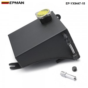 EPMAN Aluminum Radiator Coolant Overflow Tank Can&CAP For Nissan 240SX S13 Silvia  EP-YX9447-15