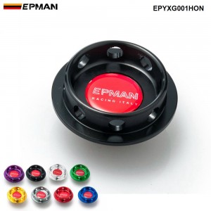 EPMAN Power Oil Fuel Filler Racing Engine Tank Cap Cover For Honda Acura Integra  EPYXG001HON