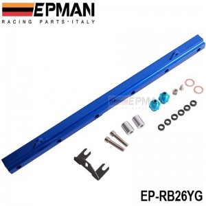 EPMAN Fuel Rail Kits for Nissan Skyline BNR32/R33/34 GTR/R34 88-ON RB26 EP-RB26YG