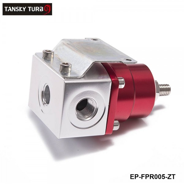 EPMAN- Red-Silver Injected Bypass Aluminum Adjustable Fuel Pressure Regulator AN6 W 1/8 NPT Gauge EP-FPR005-ZTGA EPMAN- Red-Silver Injected Bypass Aluminum Adjustable Fuel Pressure Regulator AN6 W 1/8 NPT Gauge EP-FPR005-ZTGA