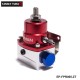 EPMAN- Red-Silver Injected Bypass Aluminum Adjustable Fuel Pressure Regulator AN6 W 1/8 NPT Gauge EP-FPR005-ZTGA EPMAN- Red-Silver Injected Bypass Aluminum Adjustable Fuel Pressure Regulator AN6 W 1/8 NPT Gauge EP-FPR005-ZTGA