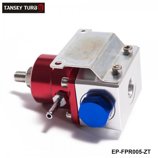 EPMAN- Red-Silver Injected Bypass Aluminum Adjustable Fuel Pressure Regulator AN6 W 1/8 NPT Gauge EP-FPR005-ZTGA EPMAN- Red-Silver Injected Bypass Aluminum Adjustable Fuel Pressure Regulator AN6 W 1/8 NPT Gauge EP-FPR005-ZTGA