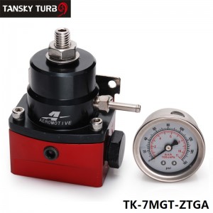 TANSKY - Universal - 6 An Efi Fuel Injection Pressure Regulator Black-Red TK-7MGT-ZTGA