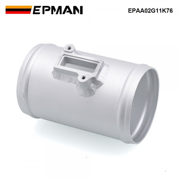 EPMAN 3" 76mm Mass Air Flow Sensor Adapter Air Intake Meter Mount For Nissan For Honda For Ford Air Intake MAF Sensor Adapter EPAA02G11K76