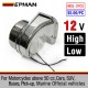 EPMAN Stainless Steel Single Compact Electric Snail Horn For Boats motorcycle cars etc. High / Low 12V EPMAN Stainless Steel Single Compact Electric Snail Horn For Boats motorcycle cars etc. High / Low 12V