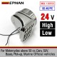 EPMAN Stainless Steel Single Compact Electric Snail Horn For Cars, SUV, Pick-up, Buses, Motorcycles above 50 cc, Marine Official Vehicles High Pitch / Low Pitch 24V EPMAN Stainless Steel Single Compact Electric Snail Horn For Cars, SUV, Pick-up, Buses, Motorcycles above 50 cc, Marine Official Vehicles High Pitch / Low Pitch 24V