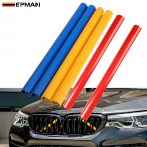 EPMAN FRONT GRILLE TRIM STRIPS PIPE FOR BMW F10 F30 F32 1 2 3 4 5 6 7SERIES SPORT STYLE 