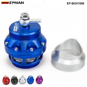 EPMAN Universal 50mm Racing Blow Off Valve BOV Turbo With Aluminium Flange For VW For Audi Blow Dump / Blow Off Adaptor EP-BOV1008