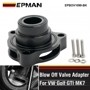 EPMAN Turbo Blow Off Valve Adapter BOV Adaptor For VW GTI Golf Mk7 Mk7.5 / Jetta A3 1.8T Bypass Valve/Solenoid EPBOV1099-BK
