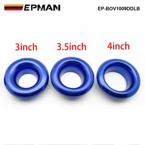  EPMAN 3" 3.5" 4" Short RAM / Cold Air Compressor / Intake Inlet Velocity Stack / Turbo Horn Kit EP-BOV1009DDLB