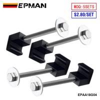 (MOQ:5 SETS) EPMAN 4PCS/SET Tool Box Tie Downs Aluminum J Hook Crossover Toolbox Pickup Truck EPAA18G04 