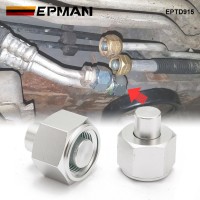 EPMAN Rear Air Conditioning AC Block Off Kit Aluminum CNC Plugs For Chrysler Town & Country For Dodge Caravan 2004-2011 EPTD915