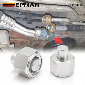 EPMAN AC Block Off Kit Aluminum CNC Plugs For Chrysler Town and Country, Dodge Caravan 2004-2011 Rear Air EPTD915