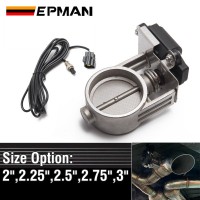 EPMAN 2"/2.25"/2.5"/2.75"/3" Exhaust Control Valve/ Exhaust Gas Recirculated For Exhaust Catback Downpipe EP-CUT001A