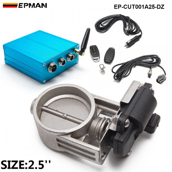 EPMAN -2"/2.25"/2.5"/2.75"/3" Vacuum Exhaust Cutout Electric Control Valve Kit With Vacuum Pump EPMAN -2"/2.25"/2.5"/2.75"/3" Vacuum Exhaust Cutout Electric Control Valve Kit With Vacuum Pump