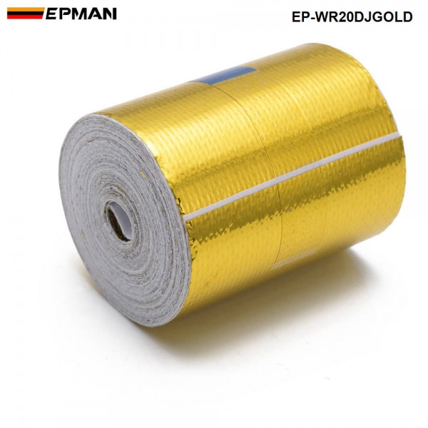 EPMAN 2"x5 meter Roll SELF ADHESIVE REFLECT A GOLD HEAT WRAP EP-WR20DJGOLD