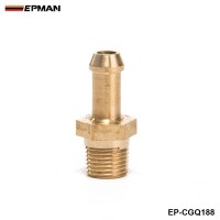  EPMAN -Turbocharger Compressor Brass Boost Nipple Garrett T2 T25 T28 T3 T34 Turbo 1/8"Male NPT EP-CGQ188