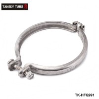 TANSKY -Turbocharger Turbo V-band Clamp Set 99.1mm For Mitsubishi TD07 6D16 49187-01021 TK-HFQ991