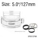 127mm (5") +$11.00