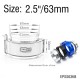 63mm (2.5") +$1.00