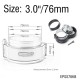 76mm (3") +$2.00
