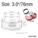 76mm (3") +$2.00
