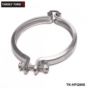 TANSKY - For Mitsubishi TD05 TD06 Turbocharger Turbo V-band Clamp Set 90.8mm TK-HFQ908