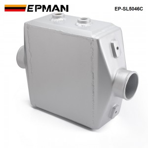 EPMAN Universal Aluminum Water-to-Air Liquid Racing Intercooler Core: 250 X 220 X 115mm Inlet/Outlet: 3" EP-SL5046C