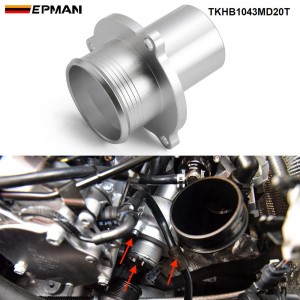 EPMAN Turbo Outlet Muffler Delete For EA888 Gen 3 Engines Increased Throttle Response For VW MK7/MK7.5 TKHB1043MD20T