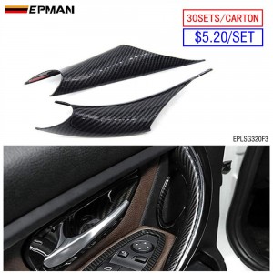EPMAN 30SETS/CARTON Door Pull Handle Covers Replacement for BMW 3 4 Series Driver Side & Passenger Side for BMW F30 F35 320i 320Li 328i 328Li 335i 335Li 428i, 435i F32/F36 EPLSG320F3-30T