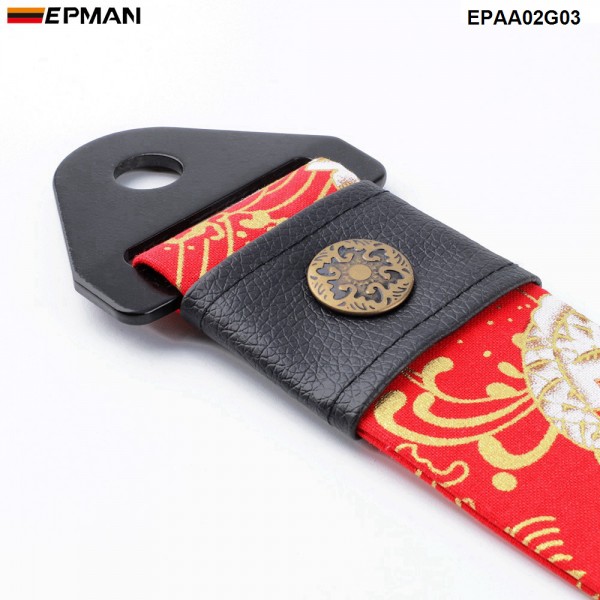 EPMAN 20PCS/LOT Universal JDM Sakura Blossom Black High Strength Tow Towing Strap Hook Front/Rear Bumper EPAA02G03-20PCS EPMAN 20PCS/LOT Universal JDM Sakura Blossom Black High Strength Tow Towing Strap Hook Front/Rear Bumper EPAA02G03-20PCS
