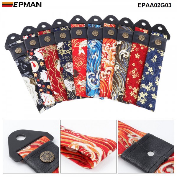 EPMAN 20PCS/LOT Universal JDM Sakura Blossom Black High Strength Tow Towing Strap Hook Front/Rear Bumper EPAA02G03-20PCS EPMAN 20PCS/LOT Universal JDM Sakura Blossom Black High Strength Tow Towing Strap Hook Front/Rear Bumper EPAA02G03-20PCS