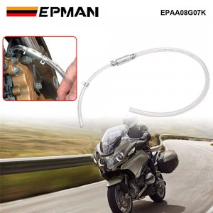 EPMAN Brake Bleeder Hose- One Way Check Valve Tube Bleeding Tool Kit for Motorcycle Clutch EPAA08G07K