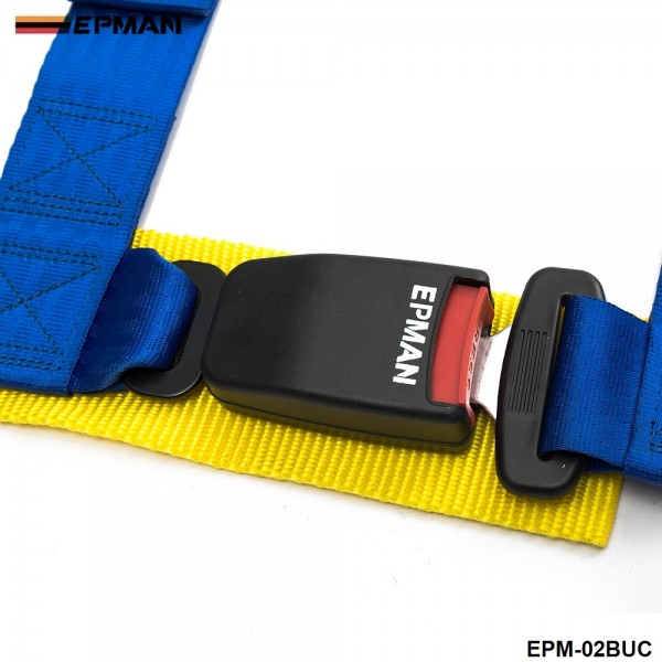 EPMAN -2"Racing Seat Belt Buckle 4Pt 4 Point Nylon Strap Safety Harness Universal EPM-02BUC EPMAN -2"Racing Seat Belt Buckle 4Pt 4 Point Nylon Strap Safety Harness Universal EPM-02BUC