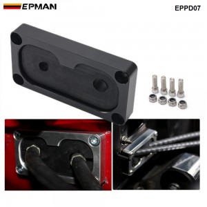 EPMAN Aluminum Car Billet Firewall Shifter Cable Grommet Mount Kit w/ K-Series Swap For Honda For Civic K20 For Acura Integra EPPD07 