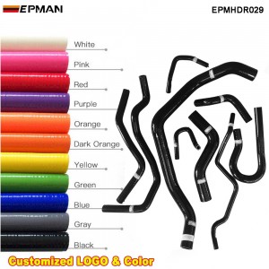 EPMAN Heavyset 9 piece Radiator Hose kit for K6 Honda civic EPMHDR029 