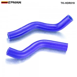 Silicone Radiator hose kit 2pcs For Honda CRV 2.0L 07+ TK-HDR019  