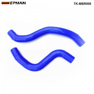 TANSKY Silicone Hose Intercooler Radiator hose kit 2pcs For MIT Lancer Evolution 9 04+(2pcs) TK-MBR005
