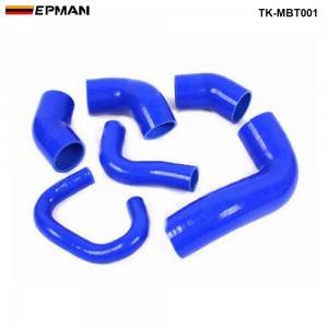 TANSKY-Racing Silicone Turbo Intercooler Hose Kit 6pcs For MITSUBISHI EVO 7-9 - 2.0L Turbo 4G63 (6pcs) TK-MBT001