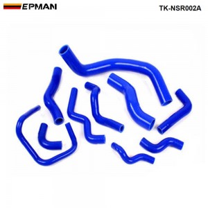 turbo Heater And Radiator Hose Kit 10pcs For Nissan Silvia S13 S14 S15 180SX 200SX SR20DET (10pcs) TK-NSR002A