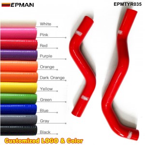 EPMAN -Silicone Intercooler Radiator Hose Kit For Toyota Altezza SXE10 RS200 (2pcs) EPMTYR035