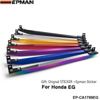 EPMAN - SUB-FRAME LOWER TIE BAR REAR FOR EG (silver, golden,purple,blue,red,black,Neochrome ) gift BEAKS Sticker EP-CA1789EG
